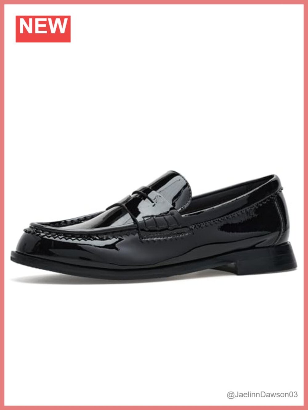 Patent Leather Penny Loafers with TruFoam Cushioned Footbed